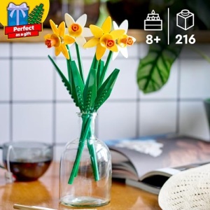 LEGO Creator Daffodils Artificial Faux Flowers Set 40747