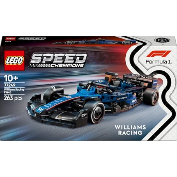 LEGO Speed Champions Williams Racing FW46 F1 Race Car 77249 - Image 7
