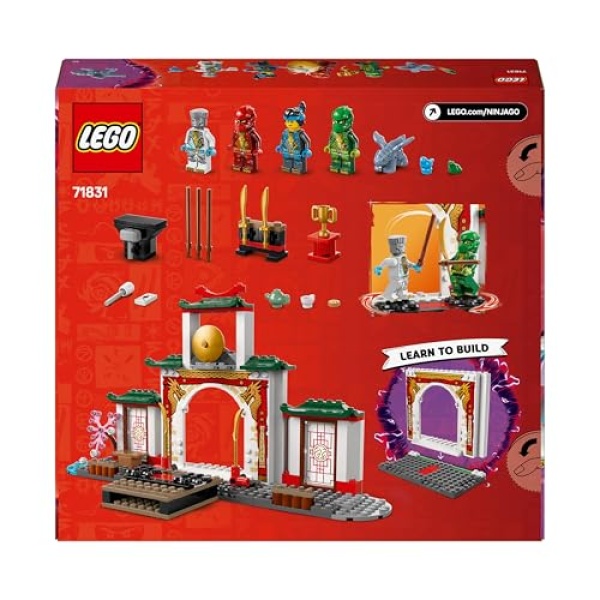 LEGO NINJAGO Ninja Spinjitzu Temple with Toy Dragon 71831 - Image 7