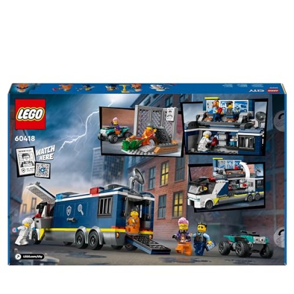 LEGO City Police Mobile Crime Lab Truck Toy Set 60418 - Image 8