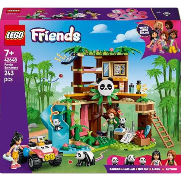 LEGO Friends Panda Sanctuary Animal Care Toy for Kids 42648 - Image 8