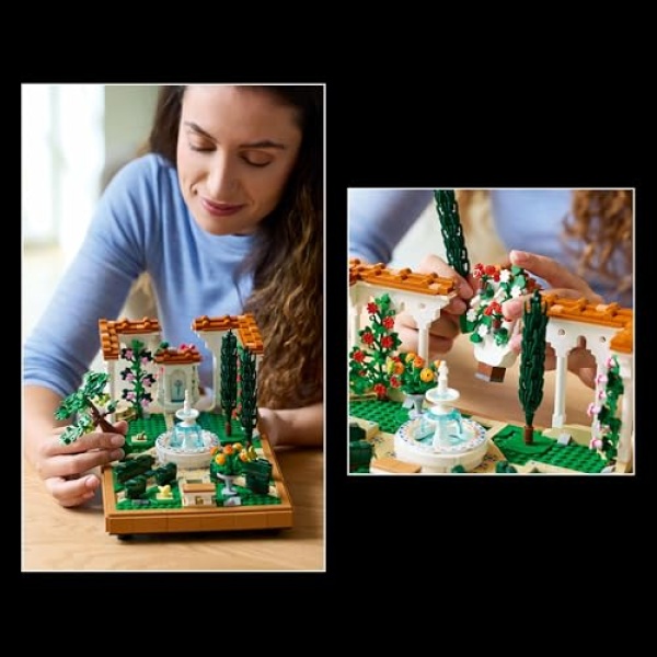 LEGO Icons Fountain Garden Home Decor Set for Adults 10359 - Image 2
