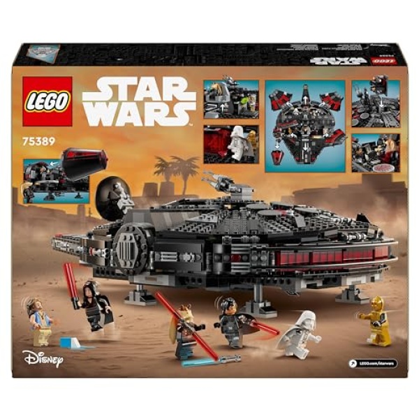 LEGO Star Wars The Dark Falcon Building Toy for Kids 75389 - Image 8