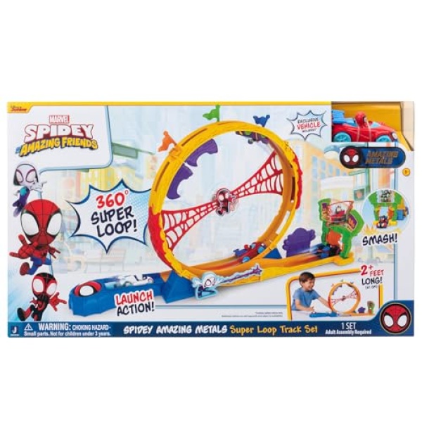 Marvel Spidey and His Amazing Friends Super Loop Track Set - Image 2