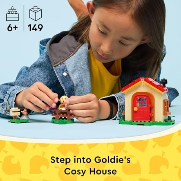 LEGO Animal Crossing Goldie's Cosy House Building Set 77058 - Image 2