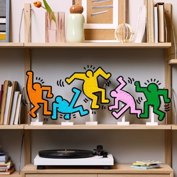 LEGO ART Keith Haring - Dancing Figures Room Decor 31216 - Image 2