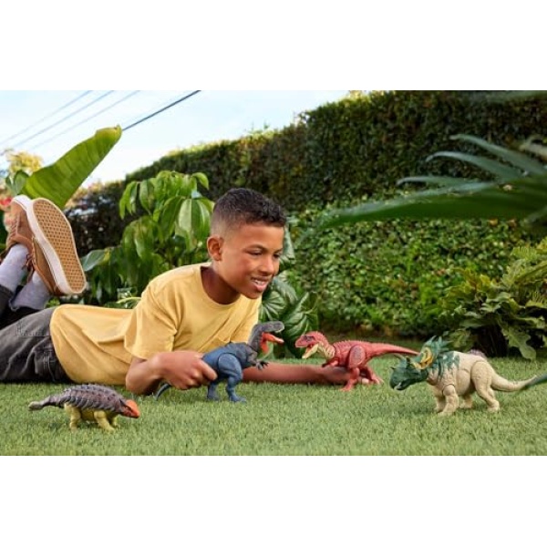Jurassic World Rebirth Wild Roar Baryonyx Dinosaur Toy