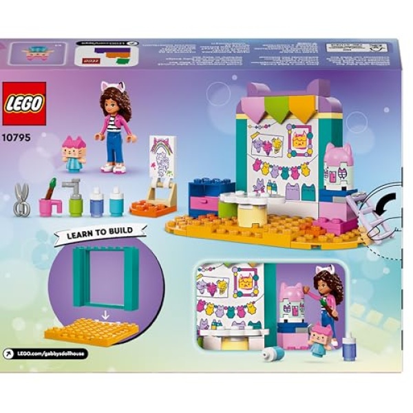 LEGO Gabby's Dollhouse Crafting with Baby Box Toy Set 10795 - Image 7