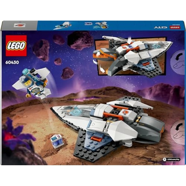 LEGO City Interstellar Spaceship Outer Space Toy Set 60430 - Image 9