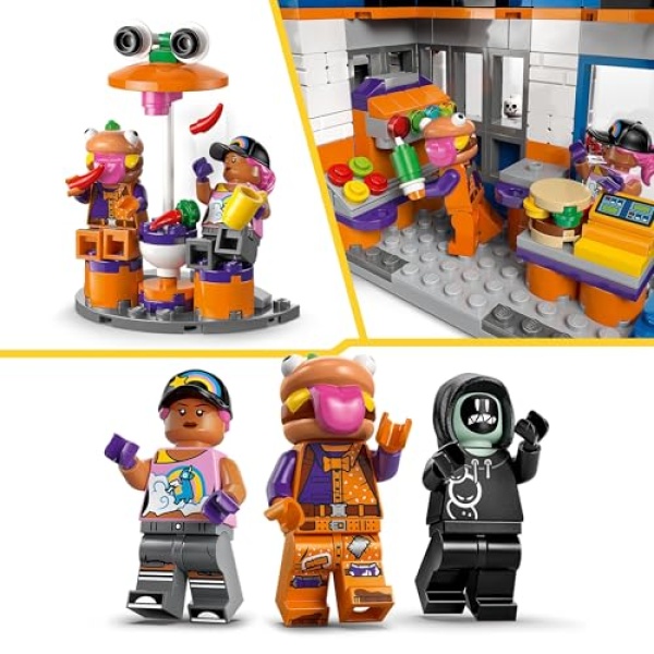 LEGO Fortnite Durrr Burger Restaurant Building Toy Set 77076 - Image 3