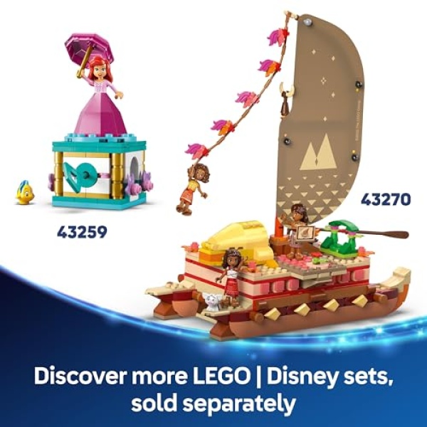 LEGO Disney Princess Moana's Adventure Canoe Set 43270 - Image 8
