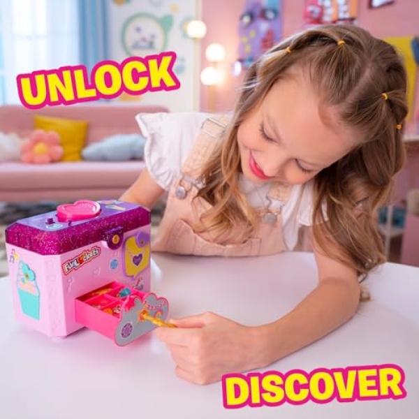 FunLockets Secret Jewellery Box with Message Recorder-Pink - Image 3