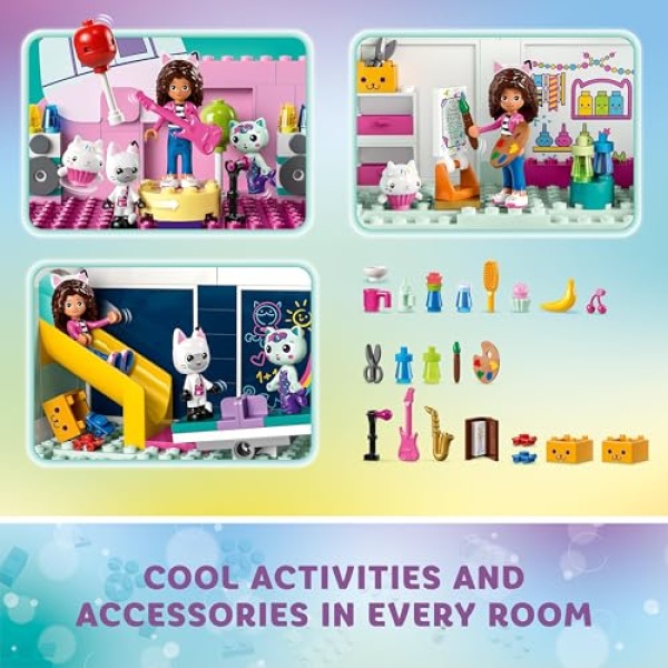 LEGO Gabby's Dollhouse Toy Playset with 4 Figures 10788 - Image 7