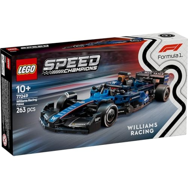 LEGO Speed Champions Williams Racing FW46 F1 Race Car 77249 - Image 8