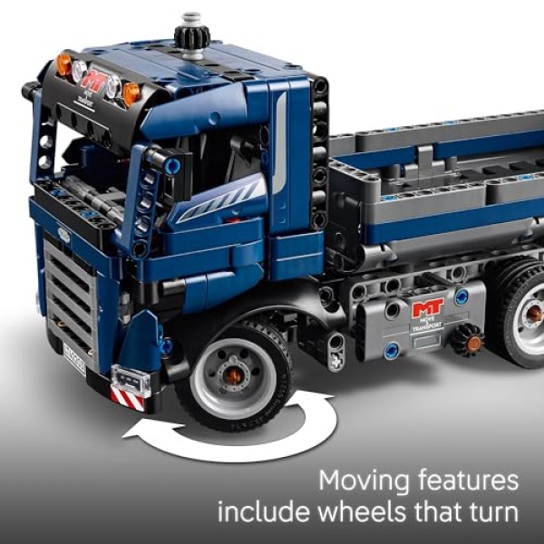 LEGO Technic Tipping Dump Truck Construction Toy Set 42203 - Image 2
