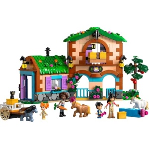 LEGO Friends Pony Ranch & Stable Set with Toy Horses 42654