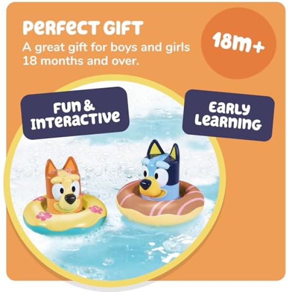 Bluey Bath Toy Set - Image 6