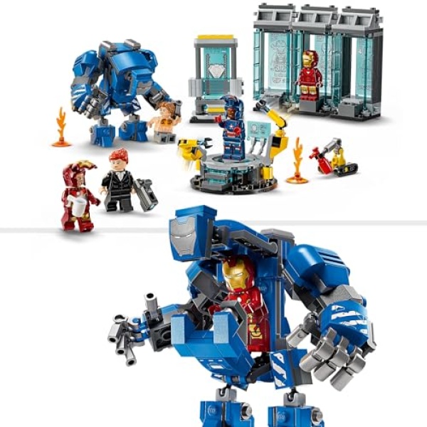 LEGO Marvel Iron Man's Laboratory: Hall of Armour Set 76315 - Image 2