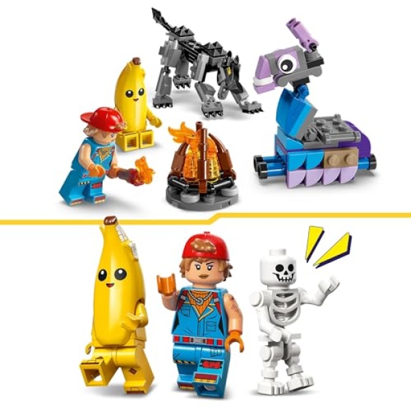 LEGO Fortnite Peely & Sparkplug's Camp, Gaming Toy 77075 - Image 4