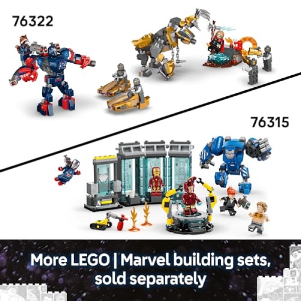LEGO Marvel Iron Man & War Machine vs. Hammer Drones 7630 - Image 6