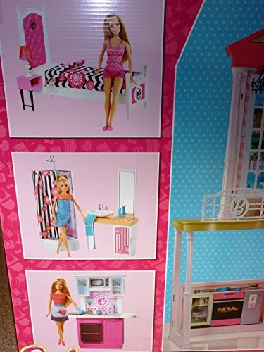 Complete Barbie Home Set with 3 Dolls and Pool - Image 8