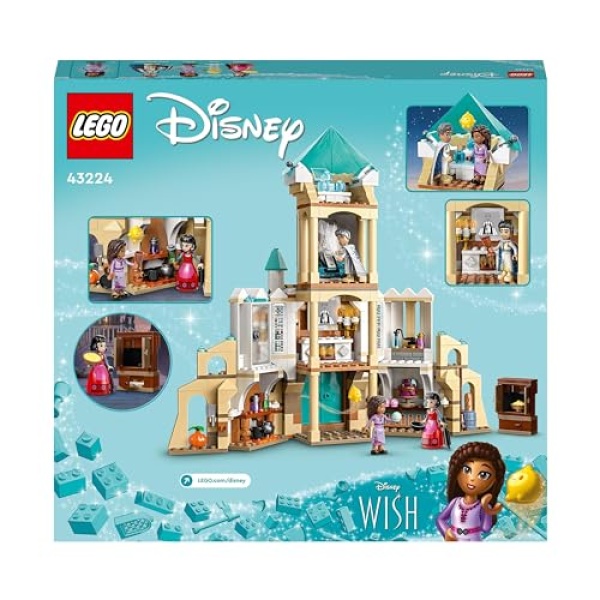 LEGO Disney Wish King Magnifico's Castle Building Toy 43224 - Image 9