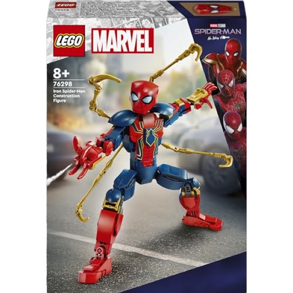 LEGO Marvel Iron Spider-Man Construction Figure Set 76298 - Image 4