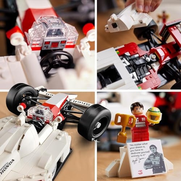 LEGO Icons McLaren MP4/4 & Ayrton Senna Set for Adults 10330 - Image 5
