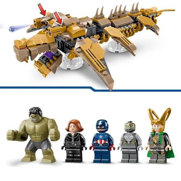 LEGO Marvel The Avengers vs. The Leviathan Playset 76290 - Image 3
