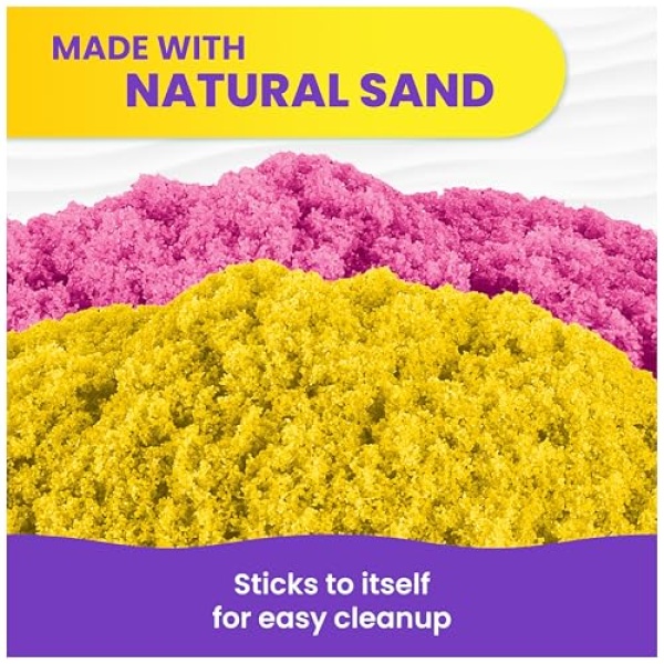 Kinetic Sand Squish Blossom Sand Kit - Image 7