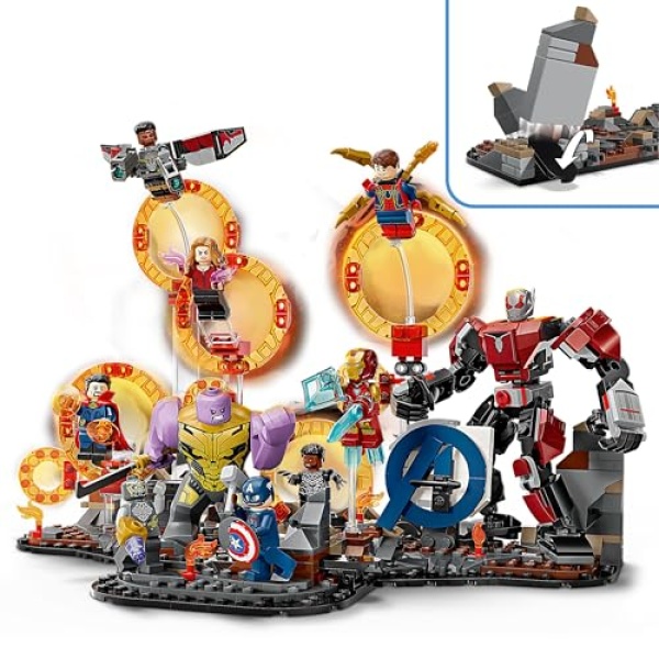 LEGO Marvel Avengers Endgame Final Battle Building Toy 76323 - Image 2