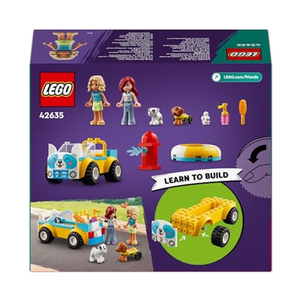 LEGO Friends Dog-Grooming Car Vehicle Animal & Playset 42635 - Image 6