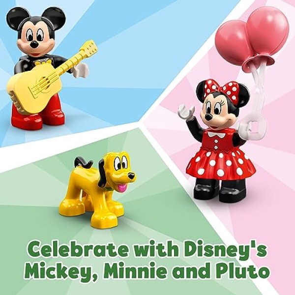 LEGO DUPLO Disney Mickey and Minnie Birthday Train Toy 10941 - Image 2