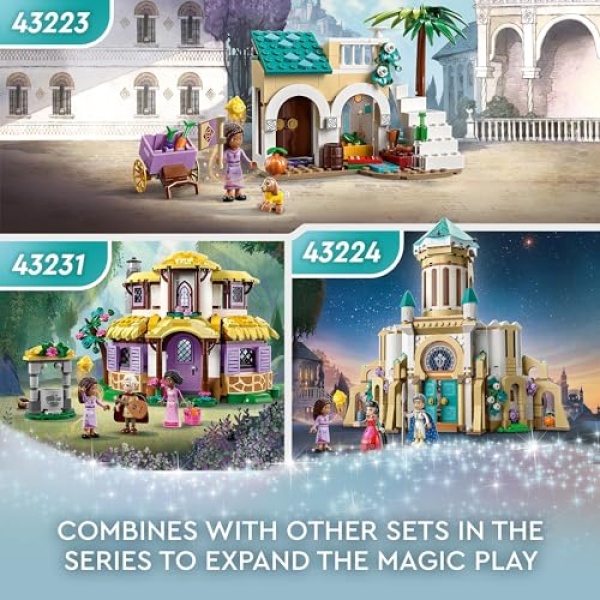 LEGO Disney Wish King Magnifico's Castle Building Toy 43224 - Image 7