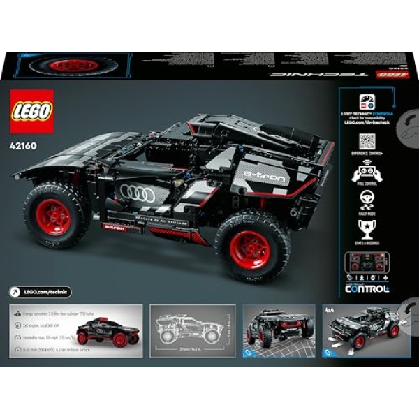 LEGO Technic Audi RS Q e-tron Remote Control Car Toy 42160 - Image 9
