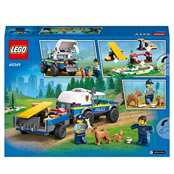 LEGO City Mobile Police Dog Training Set with Toy Car 60369 - Image 9