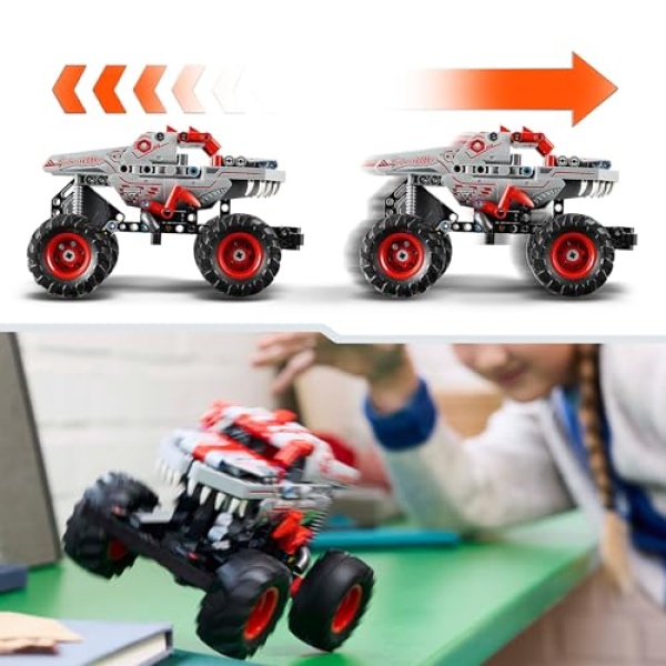 LEGO Technic Monster Jam ThunderROARus Pull-Back Truck 42200 - Image 4