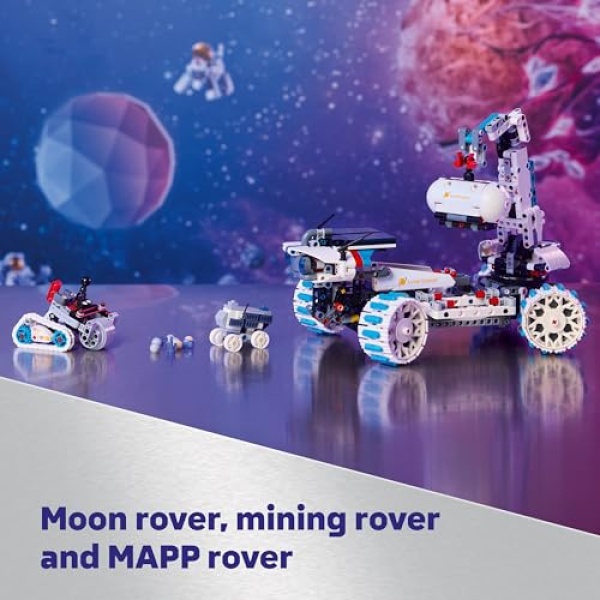 LEGO Technic Lunar Outpost Moon Rover Space Vehicle 42211 - Image 2