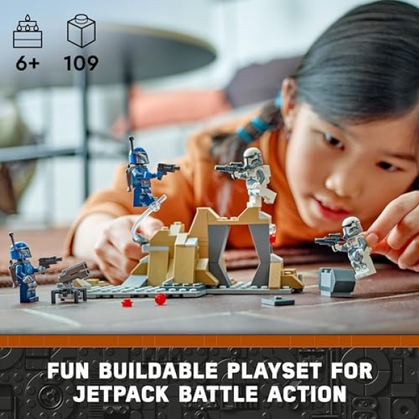 LEGO Star Wars Ambush on Mandalore Battle Pack Set 75373 - Image 2