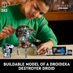 LEGO Star Wars Droideka Model Set for Adults 75381