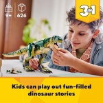 LEGO Creator 3in1 T. rex Figure, Toy Dinosaur Set 31151