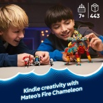 LEGO DREAMZzz 2in1 Mateo's Fire Chameleon Creative Toy 71492