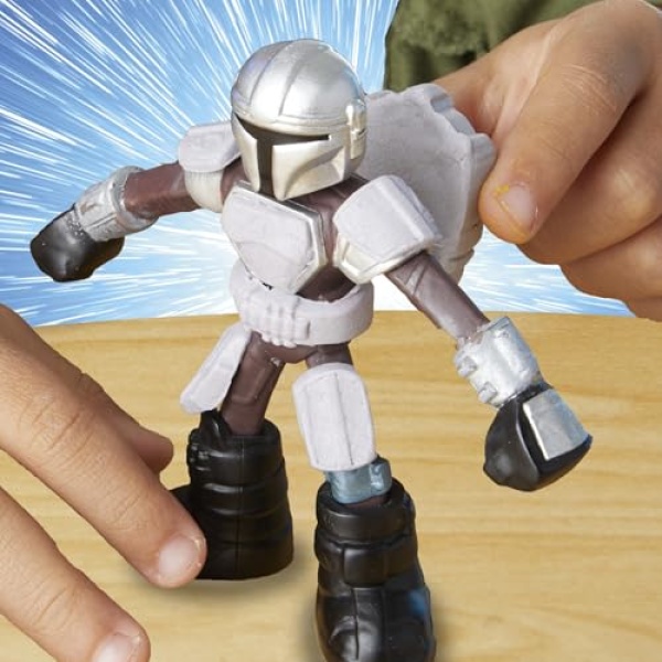Play-Doh Star Wars Mandalorian & Grogu Speeder with 4 Tubs - Image 7