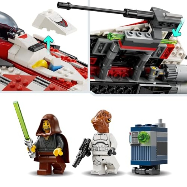 LEGO Star Wars Jedi Bob's Starfighter Building Toy Set 75388 - Image 3