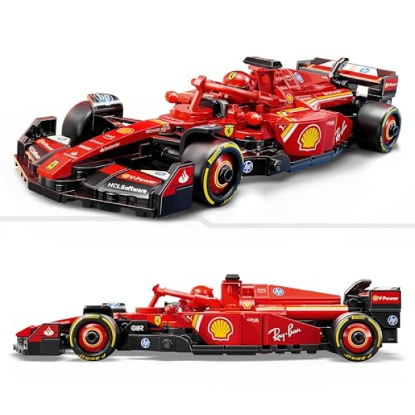 LEGO Speed Champions Ferrari SF-24 F1 Race Car Toy 77242 - Image 2