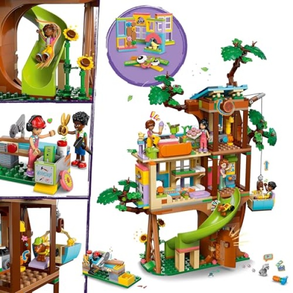 LEGO Friends Friendship Tree House Hangout Toy Playset 42652 - Image 2