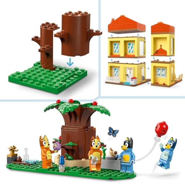 LEGO Bluey: Bluey's Family House Toy for Kids aged 4+ 11203 - Image 2