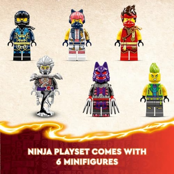 LEGO NINJAGO Tournament Battle Arena Ninja Toy Set 71818 - Image 7