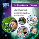Science Mad 30mm Telescope with Tripod