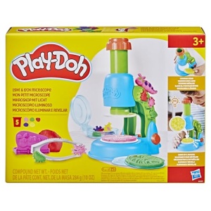 Play-Doh Light & Look Microscope with 5 Tubs & Accessories